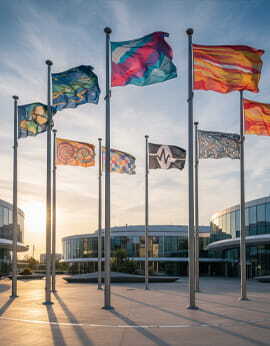 flag printing in dubai